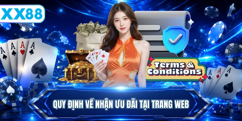 Quy định về nhận ưu đãi tại trang web